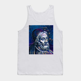 Al Tabari Dark Night Portrait | Al Tabari Artwork 5 Tank Top